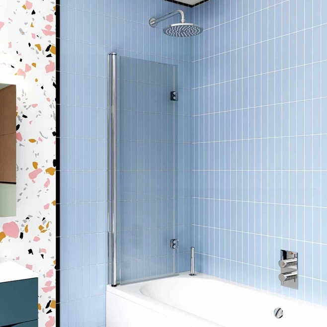 Crosswater Design Double Dual Inward Opening Bath Screen 4 Crosswater Design Double Dual Inward Opening Bath Screen - Image 2