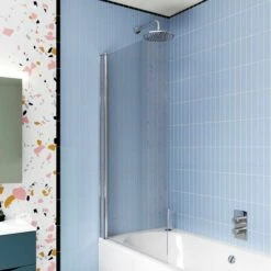 Crosswater Design Single Bath Screen