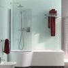 ArmourCast Arco Eco Shower Bath (inc Leg Pack) - 1700 X 850mm 2 ArmourCast Arco Eco Shower Bath (inc Leg Pack) - 1700 X 850mm -Drench Store armourcast arco 1700 shower bath inc leg pack5B15D
