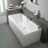 ArmourCast Bloque Double Ended Bath (inc Leg Pack) - 1700 X 750mm & 1800 X 800mm
