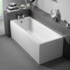 ArmourCast Bloque Single Ended Bath (Inc Leg Pack) - 1600 & 1700 X 700mm & 1700 X 750mm 2 ArmourCast Bloque Single Ended Bath (Inc Leg Pack) - 1600 & 1700 X 700mm & 1700 X 750mm -Drench Store armourcast bloque single ended bath inc leg pack 1