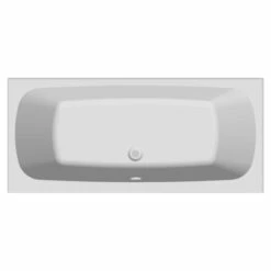 ArmourCast Platto Heavy Duty Double Ended Bath - 1675 X 750mm -Drench Store armourcast platto double ended bath upperview