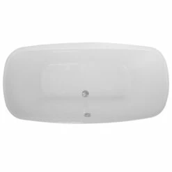 ArmourCast Platto Freestanding Bath - 1700 X 810mm -Drench Store armourcast platto freestanding bath upperview