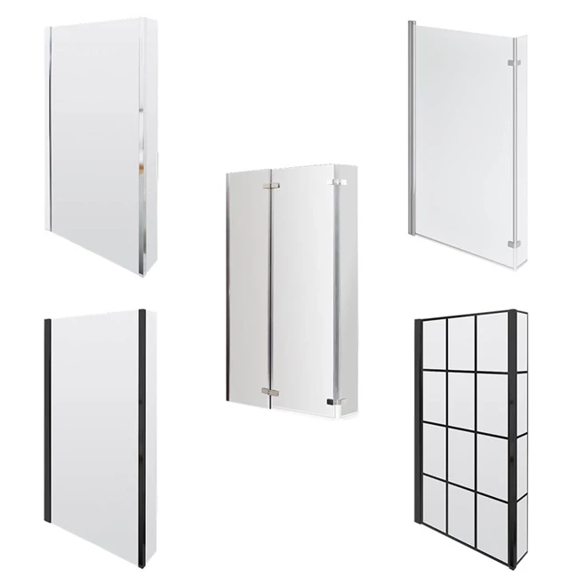 Drench L Shaped Shower Bath With Panel And Shower Screen - 1500mm 4 Drench L Shaped Shower Bath With Panel And Shower Screen - 1500mm - Image 2