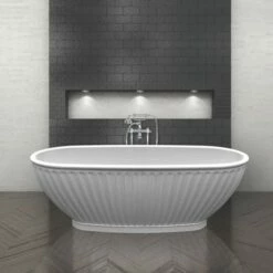 BC Designs Casini Freestanding Bath - 1680 X 700mm -Drench Store bc designs casini freestanding bath 1680x750mm