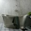 BC Designs Classic Roll Top Tin Boat Bath - 1500 X 725mm & 1700 X 725mm