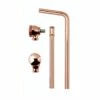 BC Designs Copper Push Down Exposed Extended Bath Waste -Drench Store bc designs exposed extended bath waste
