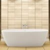 BC Designs Vive Freestanding Bath - 1610 X 750mm -Drench Store bc designs vive freestanding bath 1610x750mm lifestyle2