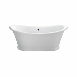 Burlington Admiral Freestanding Roll Top Bath - 1650 X 705mm & 1800 X 885mm -Drench Store burlington admiral freestanding slipper bath