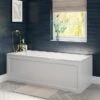 Burlington Arundel 75 Bath End Panel -Drench Store burlington arundel 170 bath panel mattwhite lifestyle 2 1