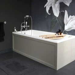 Burlington Arundel Cleargreen Single Ended Bath - 1700 X 700 & 750mm