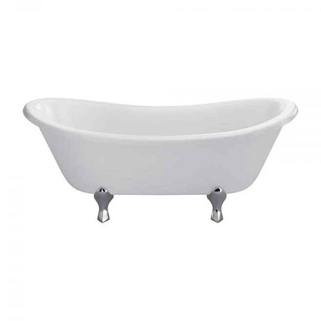 Burlington Bateau Roll Top Bath With Luxury Feet - 1640 X 700mm 5 Burlington Bateau Roll Top Bath With Luxury Feet - 1640 X 700mm - Image 3