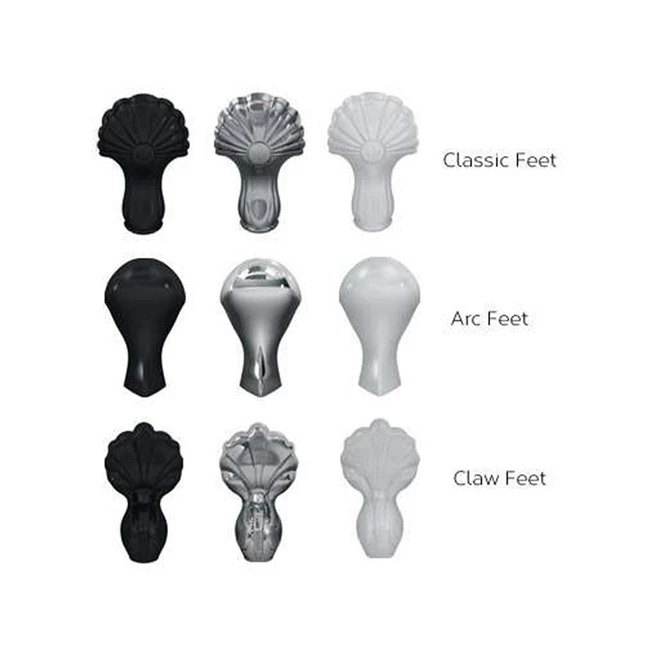 Burlington Blenheim Roll Top Bath With Luxury Feet - 1700 X 750mm 6 Burlington Blenheim Roll Top Bath With Luxury Feet - 1700 X 750mm - Image 4