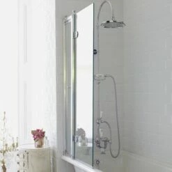 Burlington Bath Screen With Access Panel 8 Burlington Bath Screen With Access Panel -Drench Store burlington bath screen with reversible hinges