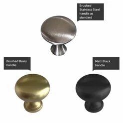 Butler & Rose Darcy Matt Grey Mirrored Cabinet - 600 X 500mm -Drench Store butler and rose knob selection call outs