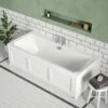 Butler & Rose Art Deco Double Ended Straight Bath - 1800 X 800mm -Drench Store butler rose art deco double ended bath lifestyle 2