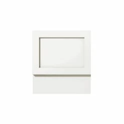 Butler & Rose Wooden End Bath Panel - 700 & 750mm -Drench Store butler rose end bath panel almond white cutout