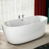Charlotte Edwards Callisto White Freestanding Bath - 1700 X 800mm 2 Charlotte Edwards Callisto White Freestanding Bath - 1700 X 800mm -Drench Store charlotte edwards callisto freestanding bath lifestyle
