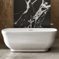 Charlotte Edwards Cyllene White Freestanding Bath - 1600 X 750mm