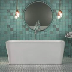 Charlotte Edwards Leda White Freestanding Bath - 1500 X 780mm -Drench Store charlotte edwards leda freestanding bath 1500x780 1
