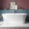 Charlotte Edwards Luna White Freestanding Bath - 1700 X 800mm -Drench Store charlotte edwards luna white bath lifestyle2