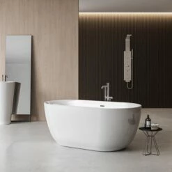 Charlotte Edwards Mayfair Freestanding Bath -Drench Store charlotte edwards mayfair white bath lifestyle2