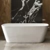 Charlotte Edwards Mimas White Freestanding Bath - 1700 X 750mm -Drench Store charlotte edwards mimas freestanding bath 1700x750 lifestyle