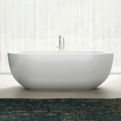 Charlotte Edwards Olympia Freestanding Bath 10 Charlotte Edwards Olympia Freestanding Bath -Drench Store charlotte edwards olympia white bath lifestyle3