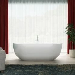 Charlotte Edwards Olympia Freestanding Bath 13 Charlotte Edwards Olympia Freestanding Bath -Drench Store charlotte edwards olympia white bath lifestyle5