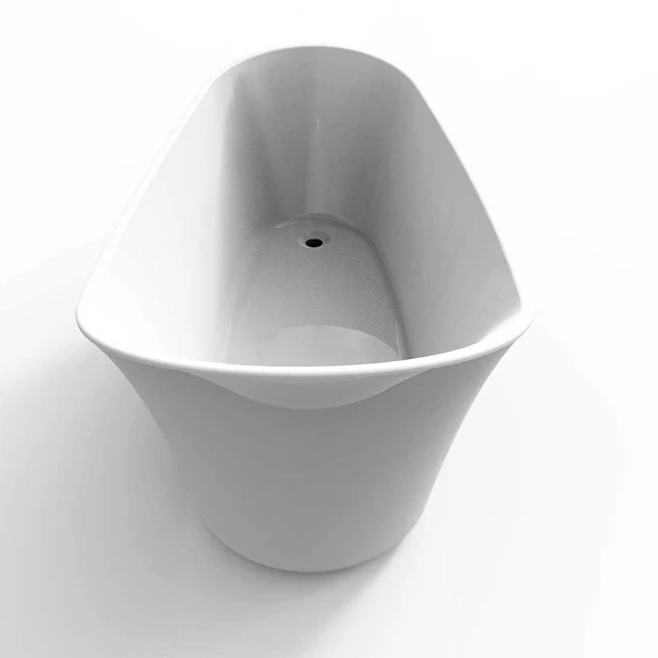 Charlotte Edwards Portobello White Freestanding Bath - 1590 X 680mm 7 Charlotte Edwards Portobello White Freestanding Bath - 1590 X 680mm - Image 5