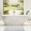 Charlotte Edwards Ruby White Freestanding Bath - 1690 X 780mm -Drench Store charlotte edwards ruby bath white lifestyle