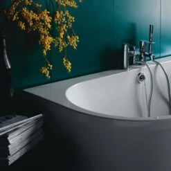 Cleargreen Saturn Freestanding Bath - 1700 X 750mm -Drench Store cleargreen saturn freestanding bath 1700 750 lifestyle4