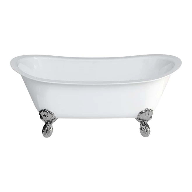Clearwater Batello ClearStone Roll Top Bath With Claw Feet - 1690 X 800mm 5 Clearwater Batello ClearStone Roll Top Bath With Claw Feet - 1690 X 800mm - Image 3