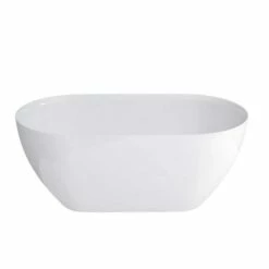 Clearwater Formoso ClearStone Freestanding Bath - 1500 & 1690 X 800mm 12 Clearwater Formoso ClearStone Freestanding Bath - 1500 & 1690 X 800mm -Drench Store clearwater formoso curved freestanding bath