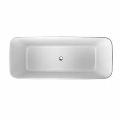 Clearwater Palermo ClearStone Freestanding Bath - 1524 & 1790 X 750mm -Drench Store clearwater palermo freestanding bath topview