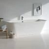 Clearwater Patinato ClearStone Back To Wall Bath - 1524 & 1690 X 800mm