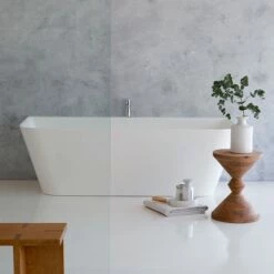 Clearwater Patinato ClearStone Back To Wall Bath - 1524 & 1690 X 800mm 8 Clearwater Patinato ClearStone Back To Wall Bath - 1524 & 1690 X 800mm -Drench Store clearwater patinato modern back to wall bath
