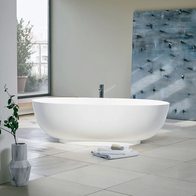 Clearwater Puro ClearStone Freestanding Bath - 1700 X 750mm 3 Clearwater Puro ClearStone Freestanding Bath - 1700 X 750mm