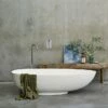 Clearwater Teardrop ClearStone Freestanding Bath - 1690 & 1910 X 820mm -Drench Store clearwater teardrop clearstone freestanding bath