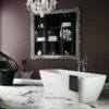 Clearwater Vicenza ClearStone Freestanding Bath - 1800 X 800mm -Drench Store clearwater vicenza freestanding bath lifestyle