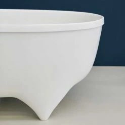 Clearwater Vigore Natural Stone Freestanding Bath - 1700 X 760mm 9 Clearwater Vigore Natural Stone Freestanding Bath - 1700 X 760mm -Drench Store clearwater vigore bath integrated feet