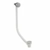 Crosswater 3ONE6 Stainless Steel Overflow Bath Filler With Click Clack Waste -Drench Store crosswater 3one6 overflow bath filler click clack waste cutout