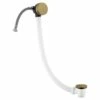 Crosswater MPRO Overflow Bath Filler With Click Clack Waste - Brushed Brass -Drench Store crosswater brushed brass overflow bath filler cutout
