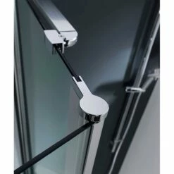 Crosswater Design Double Outward Opening Bath Screen -Drench Store crosswater design double bath screen