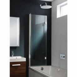 Crosswater Design Double Dual Inward Opening Bath Screen 11 Crosswater Design Double Dual Inward Opening Bath Screen -Drench Store crosswater design double frameless bath screen