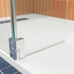 Crosswater Gallery 10 Walk In Shower Enclosure 10mm Panels With Multiple Configurations - Polished Stainless Steel 18 Crosswater Gallery 10 Walk In Shower Enclosure 10mm Panels With Multiple Configurations - Polished Stainless Steel -Drench Store crosswater gallery 10 polished chrome hinge detail 1