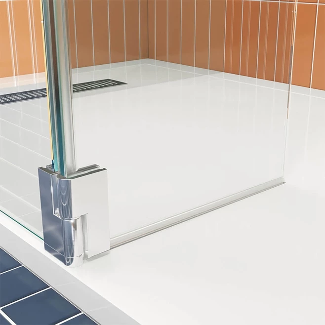 Crosswater Gallery 10 Walk In Shower Enclosure 10mm Panels With Multiple Configurations - Polished Stainless Steel 9 Crosswater Gallery 10 Walk In Shower Enclosure 10mm Panels With Multiple Configurations - Polished Stainless Steel - Image 7