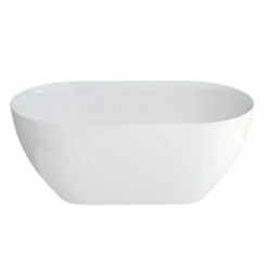 Crosswater MPRO Freestanding Bath -Drench Store crosswater mpro freestanding petite bath gloss white cutout