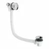 Crosswater MPRO Overflow Bath Filler With Click Clack Waste -Drench Store crosswater mpro overflow bath filler clicker waste