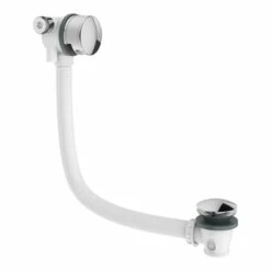 Crosswater MPRO Overflow Bath Filler With Click Clack Waste